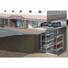 Elevating Horizontal and Pit-Type Multi-Storey Parking System 'LIF TOWER GIII'