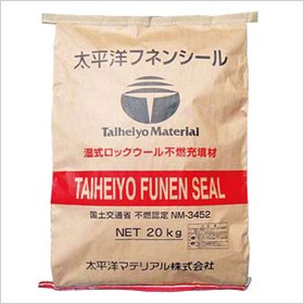Wet-type rock wool non-combustible filling material "Pacific Funen Seal"