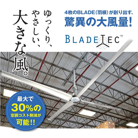Large fans create a comfortable workplace environment during the summer!