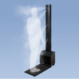 Automatic Full-Body Disinfection Device 'fromG-Stand'