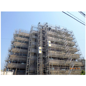 建設作業員・職人超不足時代でも、少人数で足場工事がスイスイ