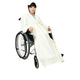 Medical welfare-related products: Rain poncho for wheelchair care.