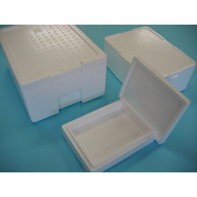 Expanded polystyrene molded products, processing, recycling (recycled pellets)