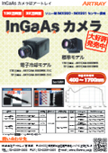 Now on sale to great acclaim! Sony sensor specification USB3.0/2.0 1.3 million pixels, 320,000 pixels InGaAs near-infrared camera series.
