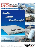 【2024年度_英語版】SynQor 防衛(軍事)用途向け超軽量UPS(無停電電源装置)
