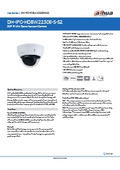 低照度環境＆PoE給電対応ネットワークカメラ DAHUA DH-IPC-HDBW2230E-S-S2(ミニドーム型)製品カタログ