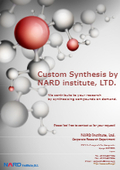 Custom Synthesis by NARD institute. LTD