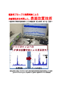 Surface modification technology using surface acoustic waves controlled by the oscillation of an ultrasonic probe.