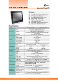 19型第7世代Core-i5-7200U-2.5GHz CPU搭載の高性能ファンレス・タッチパネルPC『WLP-7F20-19』