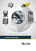 SincoTec manufactured resonant testing machines, hydraulic, electric, and compression servo testing machine catalog.