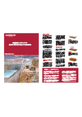 Examples of the use of Swedish steel and wear-resistant steel plate "HARDOX" in quarries and open-pit mining.