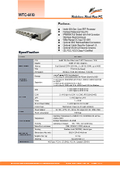 IP66 compliant completely dustproof and waterproof fanless - 12th generation Core i5 version BOX type PC 'WTC-9H0' (washable)