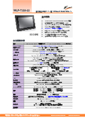 主に組込み向け21.5型フルHD版Elkhart Lake Celeron版タッチパネルPC『WLP-7J20-22』