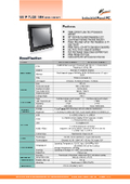 Mainly for embedded use, 15-inch high-brightness, wide operating temperature version touch panel PC 'WLP-7J20-15H'
