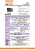 Medical antibacterial plastic housing 21.5-inch Intel 13th generation Core-i equipped touch panel PC 'WMP-22S'