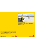 Self-adhesive layer PVC sheet waterproof material 'Sarnafil G410-15 SA Feltback'