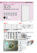 LED Light Panel Model SL23 (Width 22mm, Thickness 25mm)