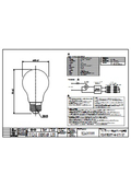 Product Drawing: TZA60E26W-4-100/27