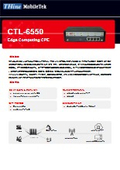 5G NR エッジコンピューティングCPE『CTL-6550』