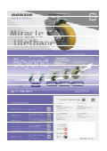 超重荷重運搬用キャスター『Miracle Ulethane』カタログ