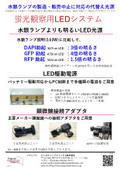 水銀ランプ代替えLED蛍光励起照明