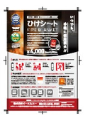 Initial fire extinguishing and flame retardant cloth "Hike Sheet"