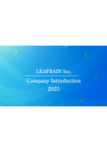 Leafrain Co., Ltd. - Company Introduction
