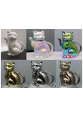 陶器 猫 6種類