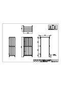 Ball guard drawing 2-6 for floor-mounted 2 horsepower.