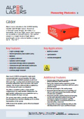 English Version: Alpes Lasers Co., Ltd. Mid-Infrared Light Source 'GLIFER' Product Catalog