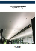 Wire adjustment hanging bracket  Ultima Line Grip