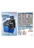 Computer Wheel Balancer "Geodyna Series"