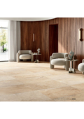 Natural stone look tile Tuffo (for outdoor floors and indoor/outdoor walls)
