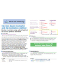 Tohoku University Technology: Electron beam modulator and its modulation method: T20-1565