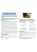 Hirosaki Univ. Technology : Walking characteristic evaluation system : K23-008
