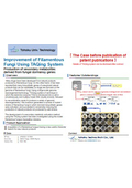 Tohoku Univ. Technology : Improvement of Filamentous Fungi Using TAQing System : T22-154