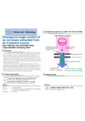 Tohoku Univ. Technology :Divergence angle control of an ion beam extracted from an rf plasma source : T22-115