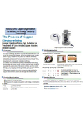 Tohoku Univ. Technology :The Process of Copper Electrorefining : T23-082