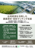 台湾資源を活用した農業資材・技術マッチング支援
