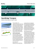 BIM対応の橋梁モデリング・解析・設計ソフトウェア - 『OpenBridge Designer』（英語版）