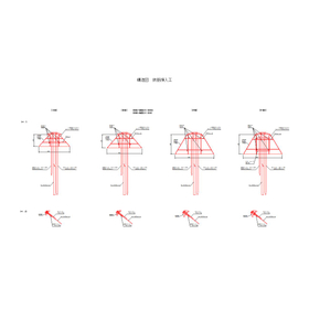 ケイエフ アールティーフレーム工法 CAD図