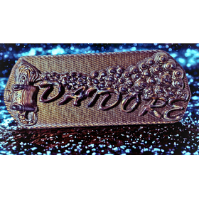 金属3Dプリンター製「Dドラくん」銘板(ワイヤーDED方式)