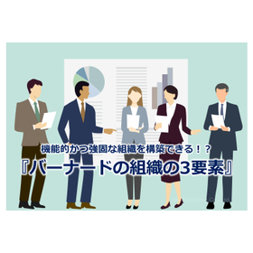 Can we build a functional and robust organization!? 'The Three Elements of Bernard's Organization'