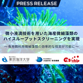 Achieving high-throughput screening of microalgae using microdroplet technology.