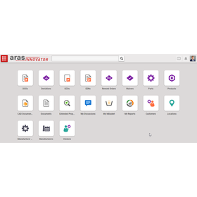 Aras Innovator 12 SP9 新スタート画面