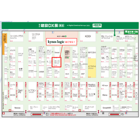 会場案内図。キーノスロジックは南展示棟 4階［51-24］