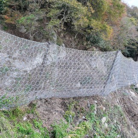 高エネルギー吸収型落石防護柵　「マクロフェンス2000kJタイプ」