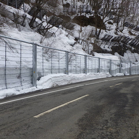 スロープガードフェンス タイプ LS