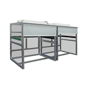 ロールカーテン式クリーンブース