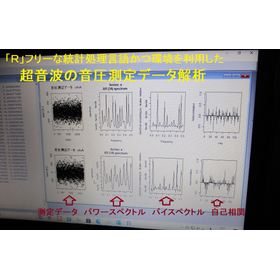 Ultrasonic sound pressure measurement analysis data